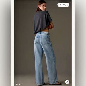 anthropologie pistola wide leg jeans